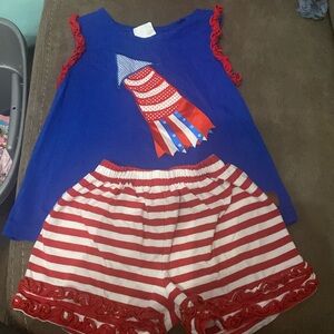Millie Jay patriotic outfit size 3T